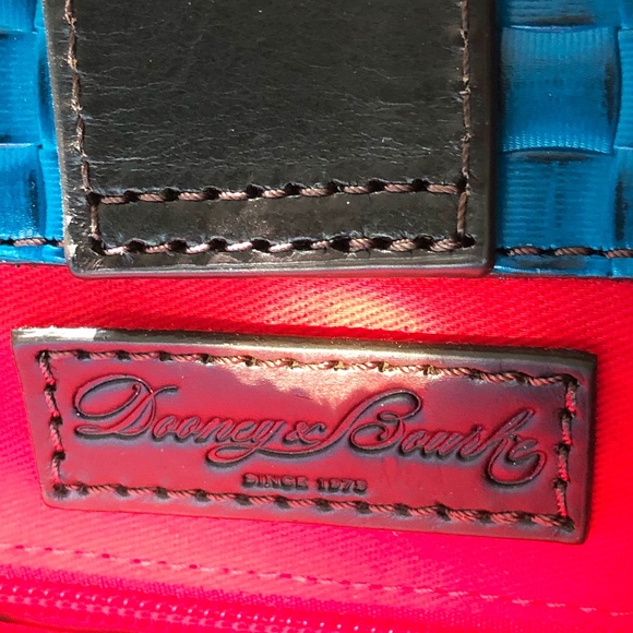 NWOT Dooney & Bourke Blue Leather Tote - Picture 11 of 16